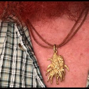 Pot Bud- gold plated or natural color